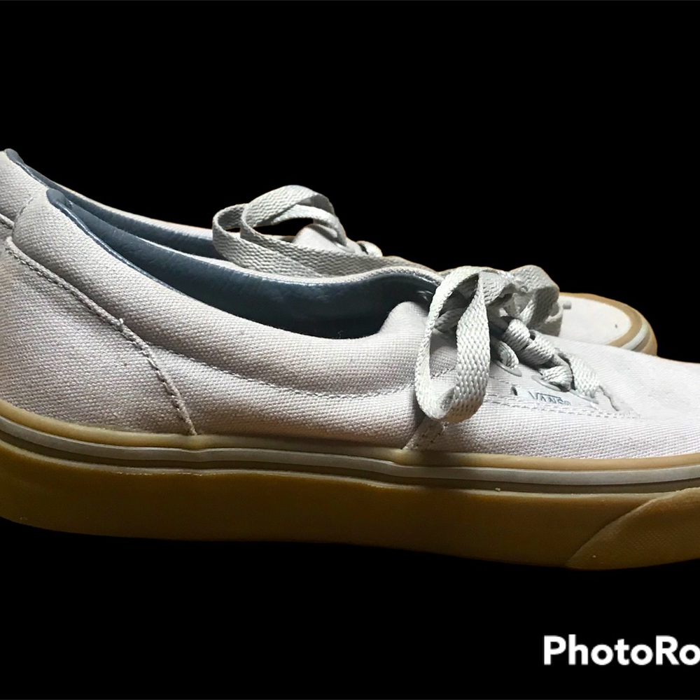Vans Mens grey/gum Sz 8